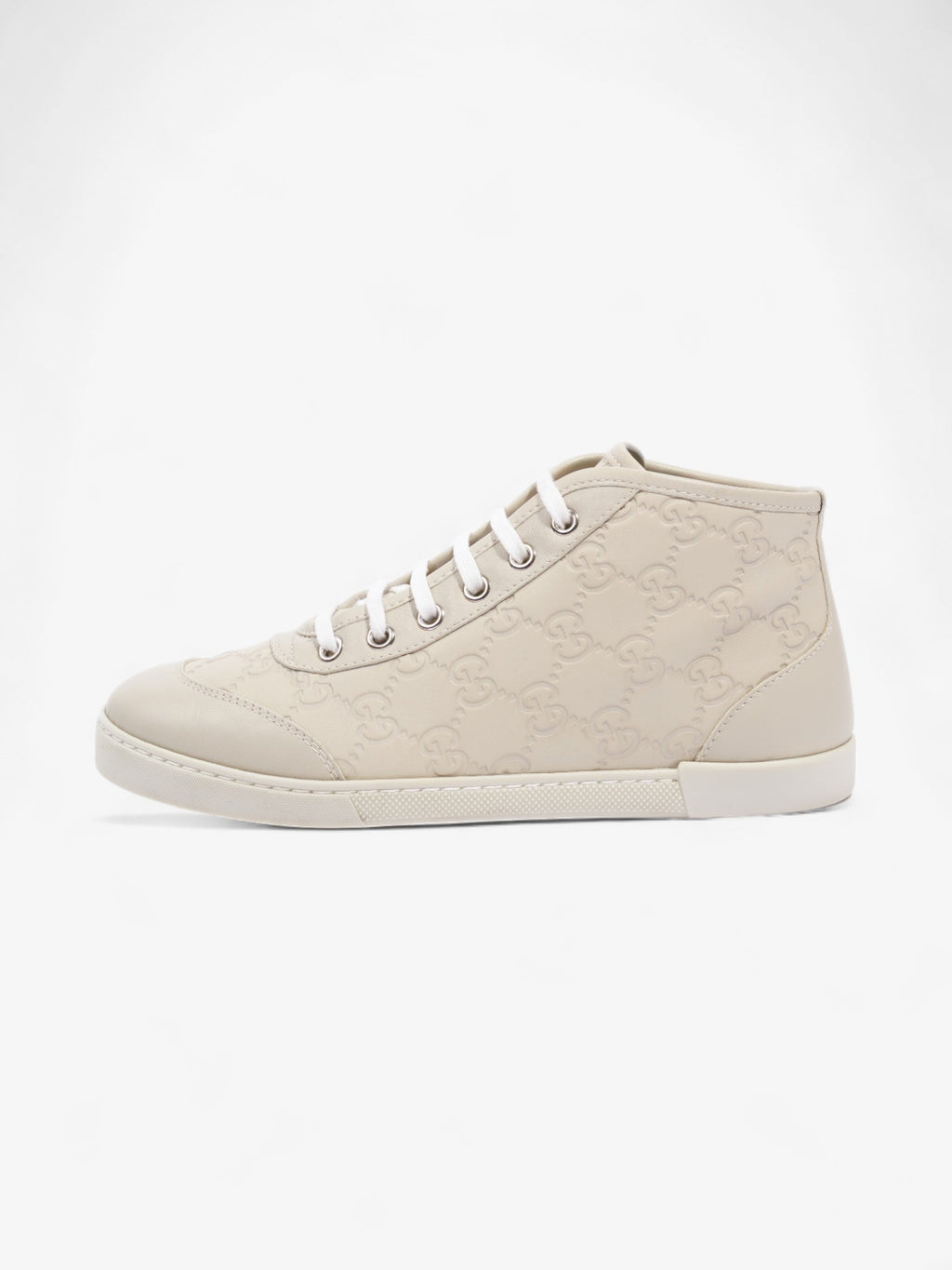 Gucci Guccissma High-tops Beige Leather EU 36 UK 3