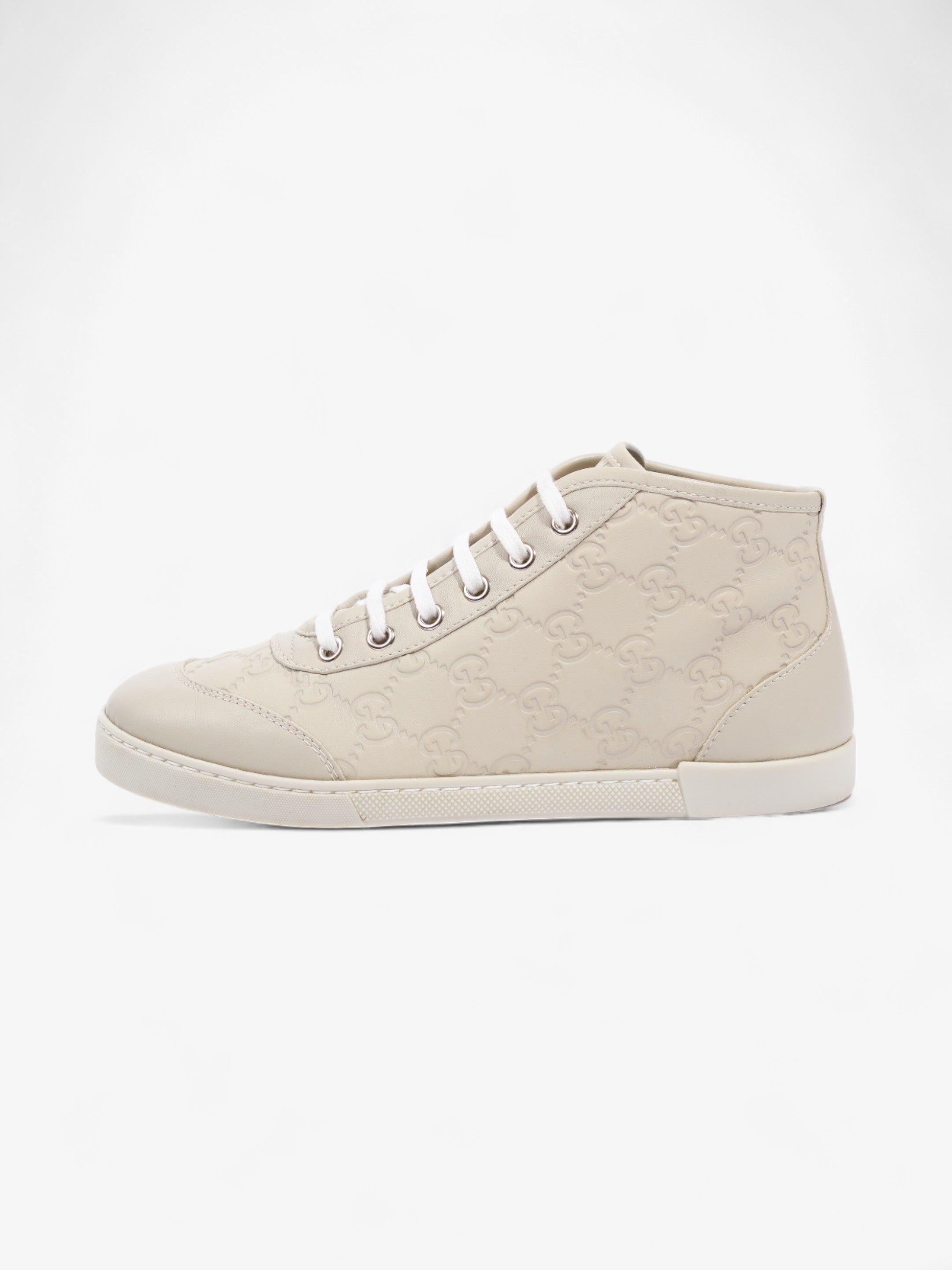 Gucci Guccissma High-tops Beige Leather EU 36 UK 3