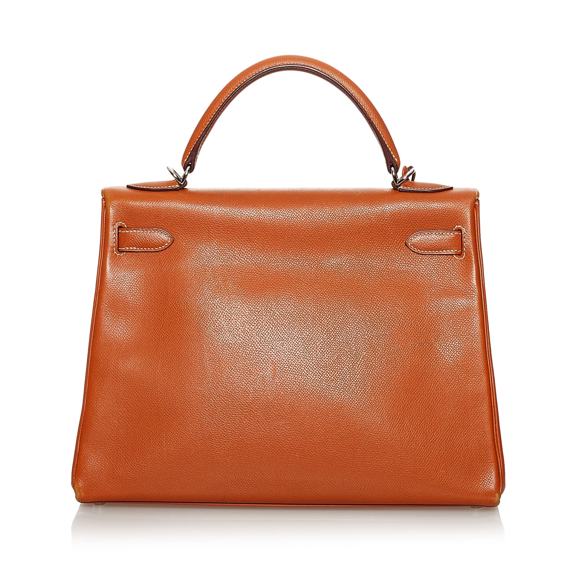 HermÃƒÆ’Ã‚Â¨s Kelly Retourne 32 Brown Epsom Palladium