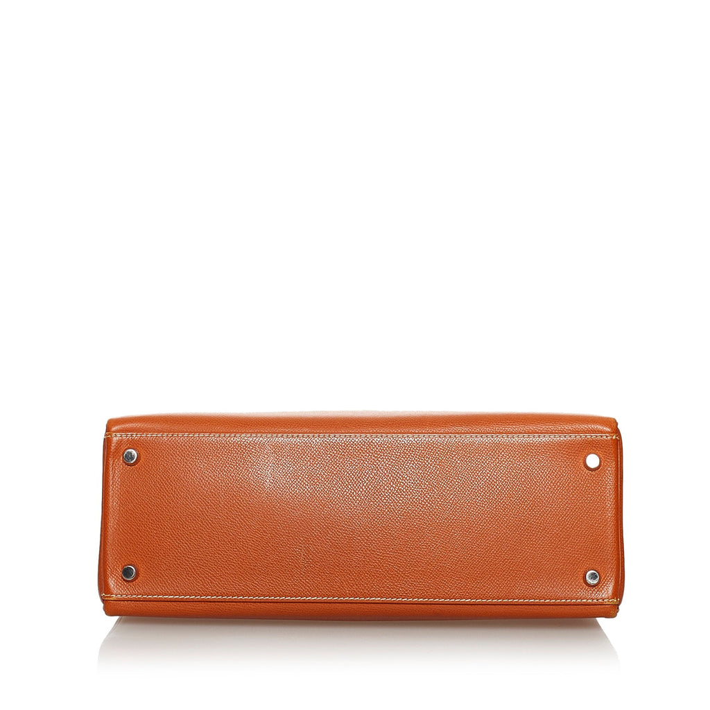HermÃƒÆ’Ã‚Â¨s Kelly Retourne 32 Brown Epsom Palladium