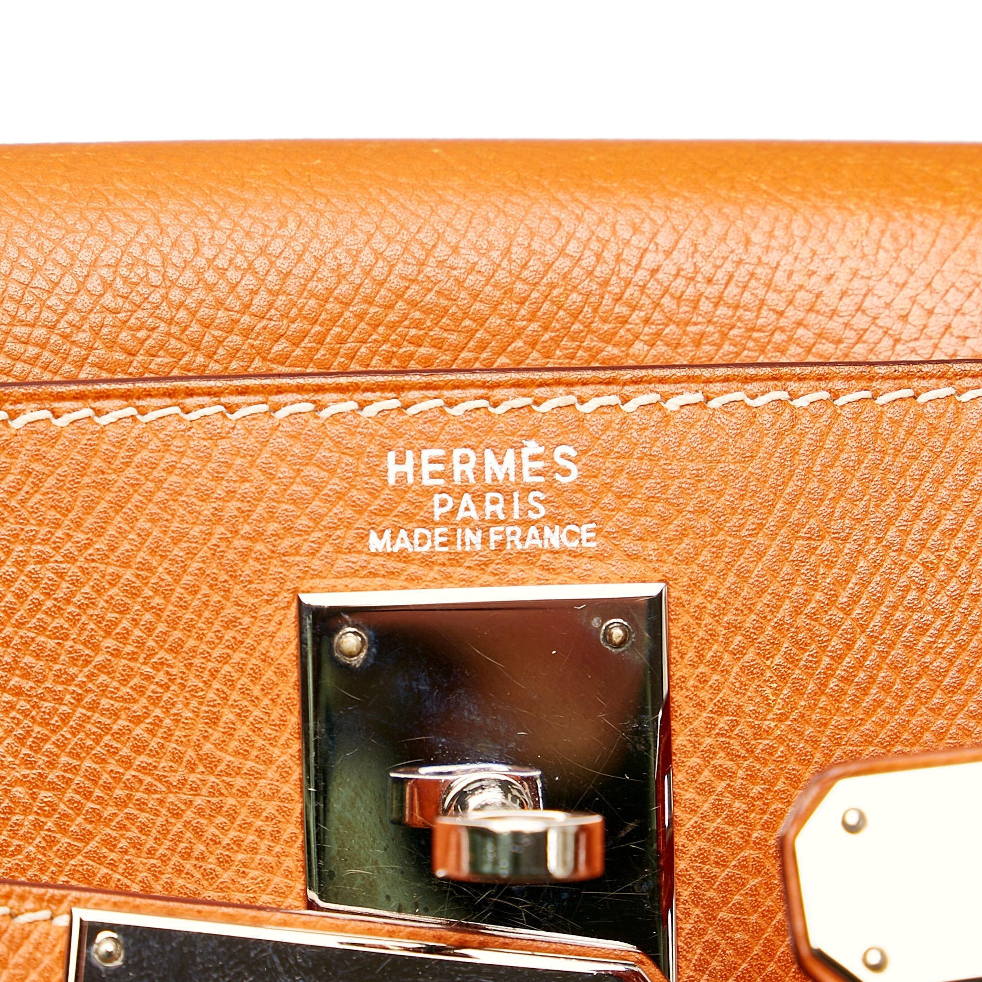 HermÃƒÆ’Ã‚Â¨s Kelly Retourne 32 Brown Epsom Palladium