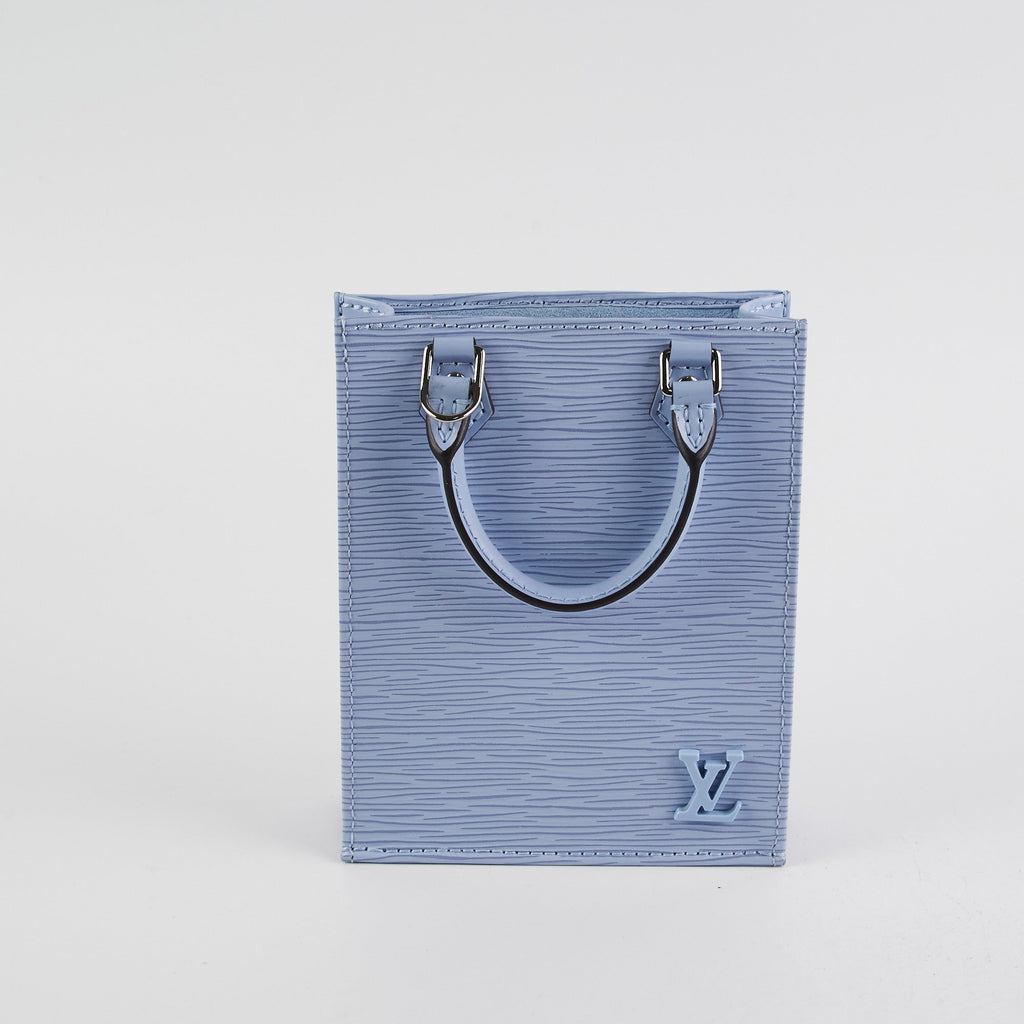 Louis Vuitton Petit Sac Plat Epi Blue