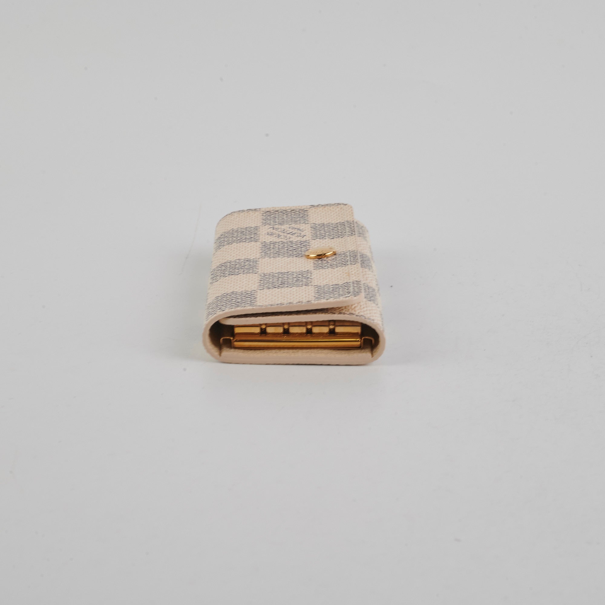 Louis Vuitton 4 Keys Holder Damier Azur