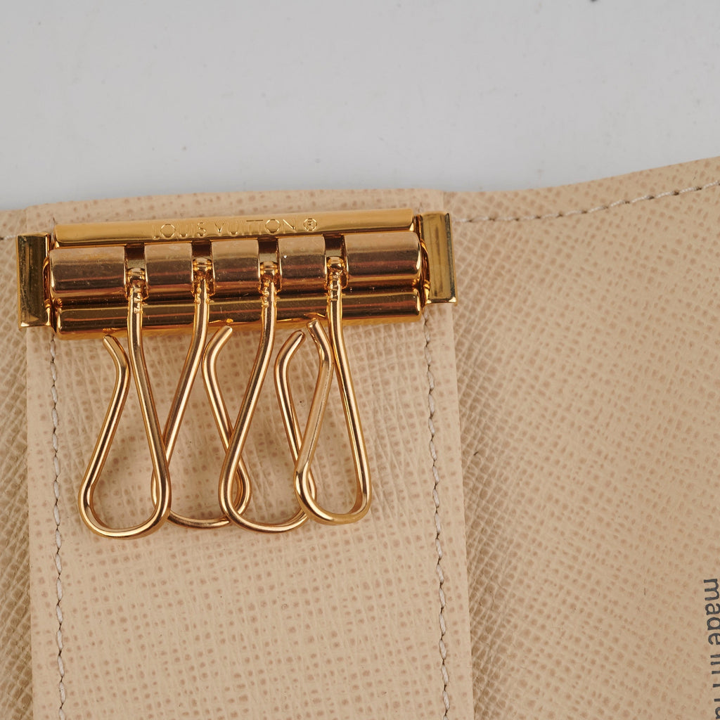 Louis Vuitton 4 Keys Holder Damier Azur