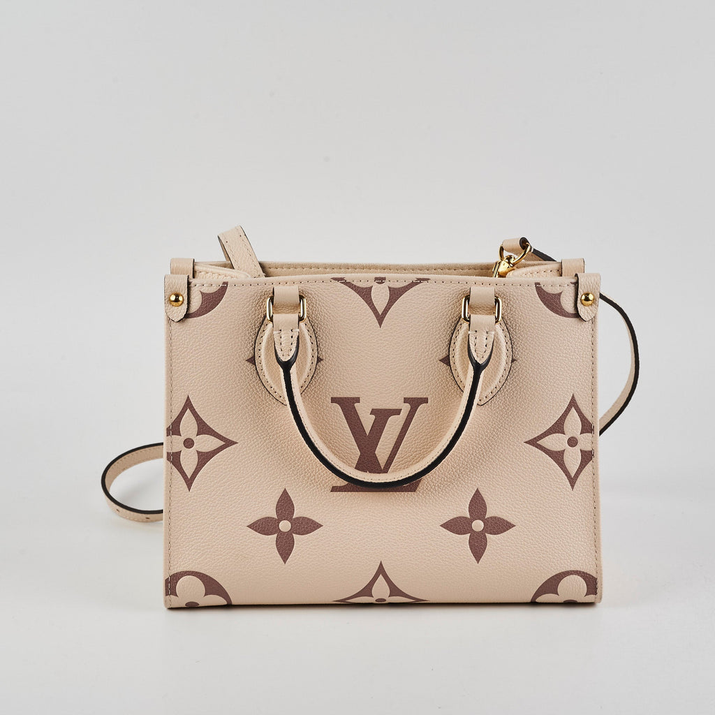 Louis Vuitton On The Go PM Cream