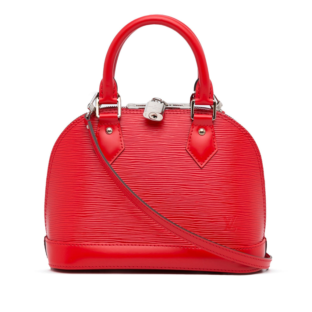 Louis Vuitton Alma BB Red Epi