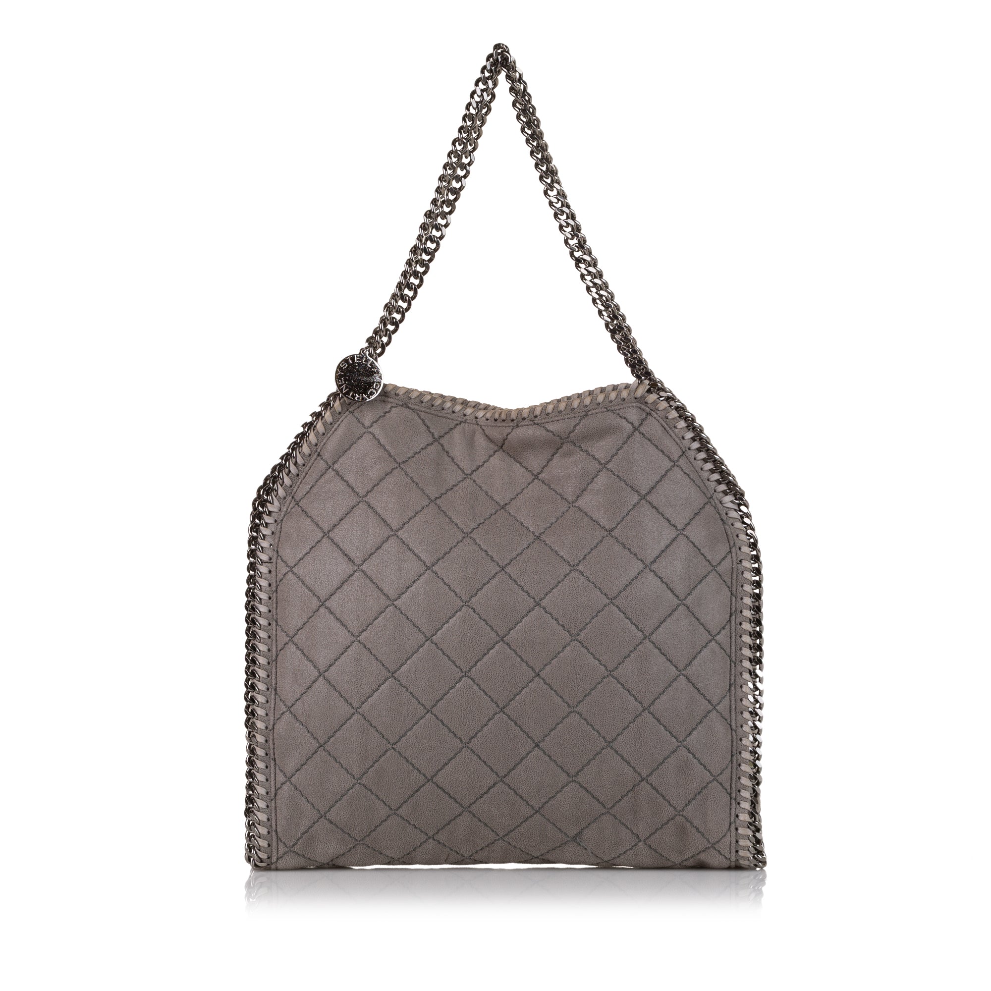 Gray Stella McCartney Falabella Tote Bag