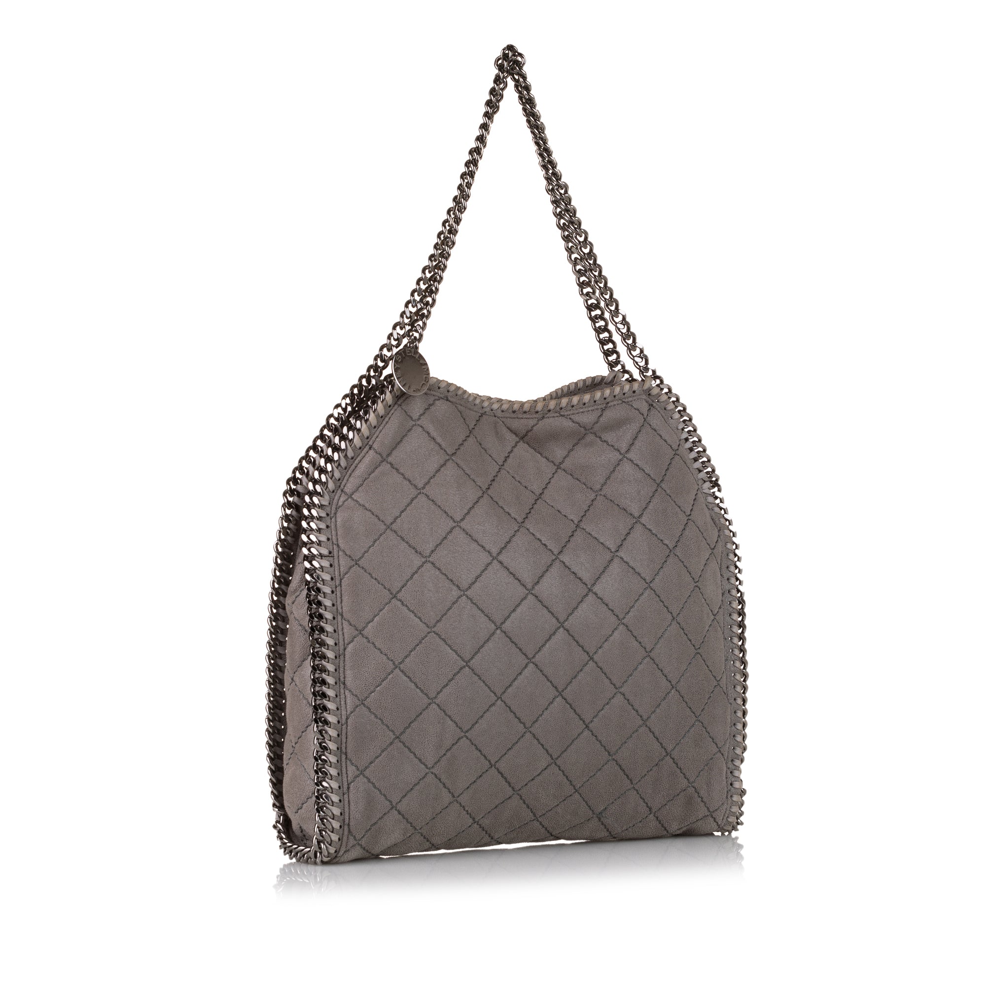 Gray Stella McCartney Falabella Tote Bag