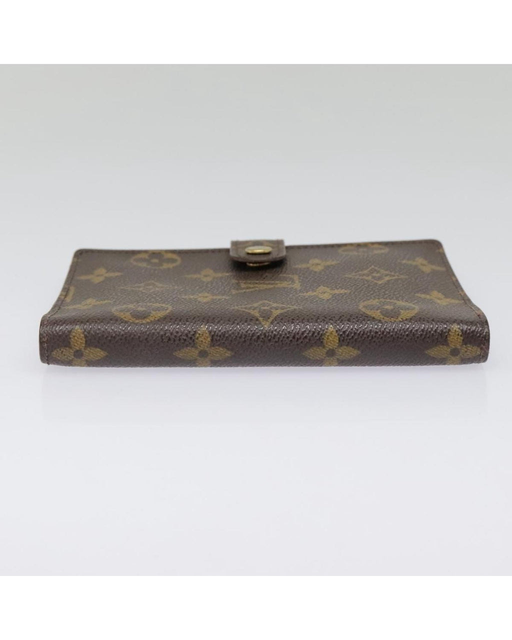 Monogram Canvas Day Planner Cover with Button Clasp