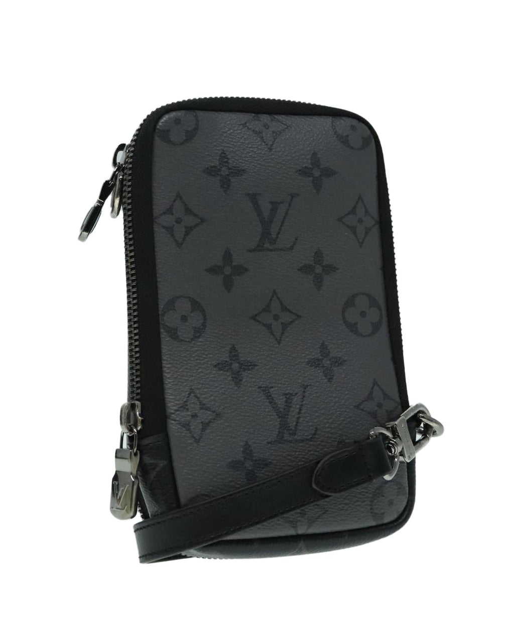 Monogram Eclipse Double Phone Pouch with  Design