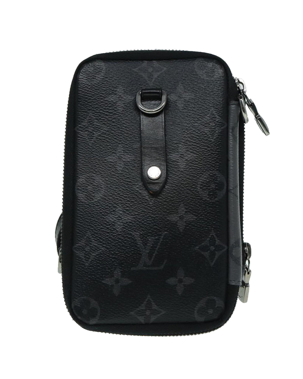 Monogram Eclipse Double Phone Pouch with  Design