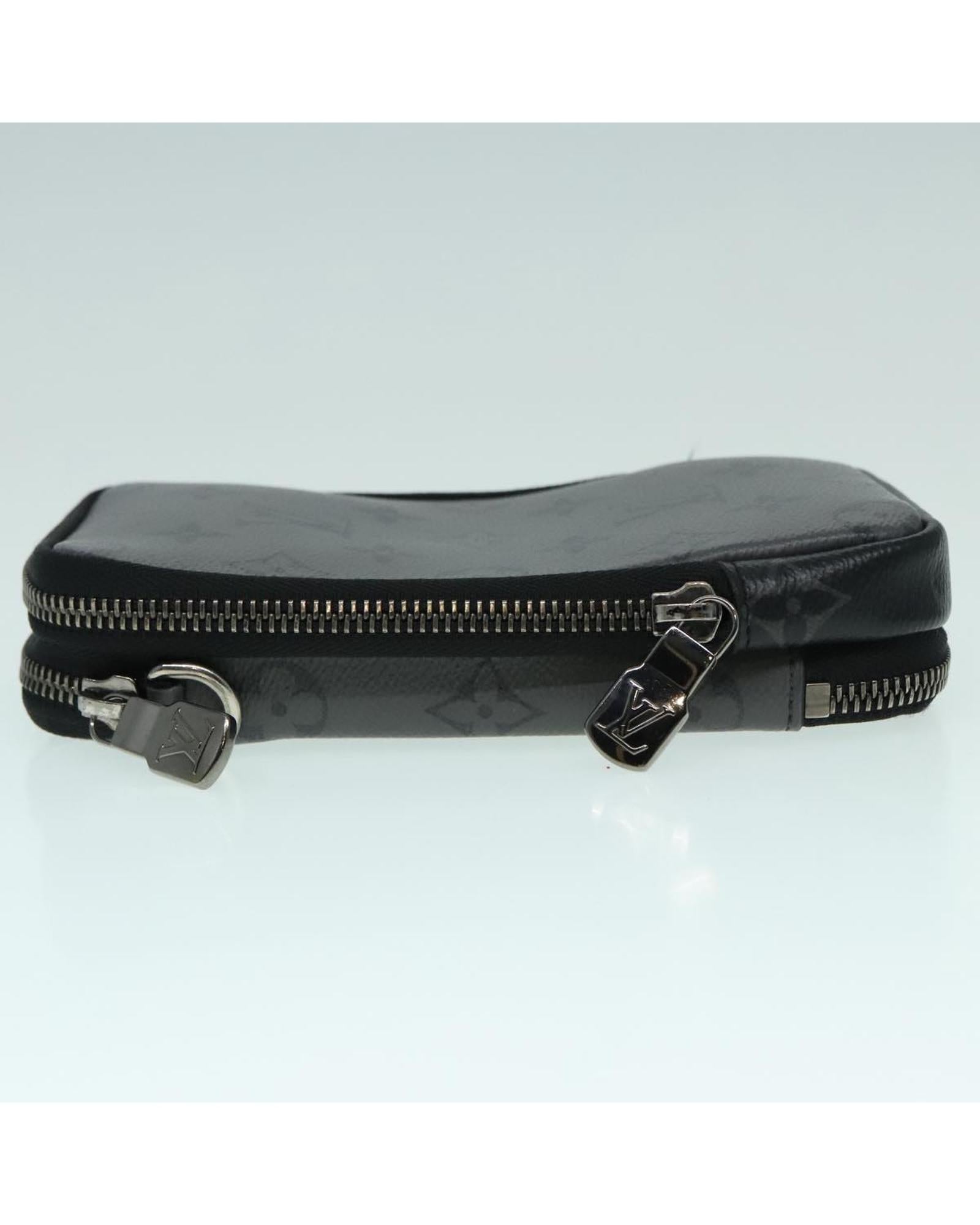 Monogram Eclipse Double Phone Pouch with  Design