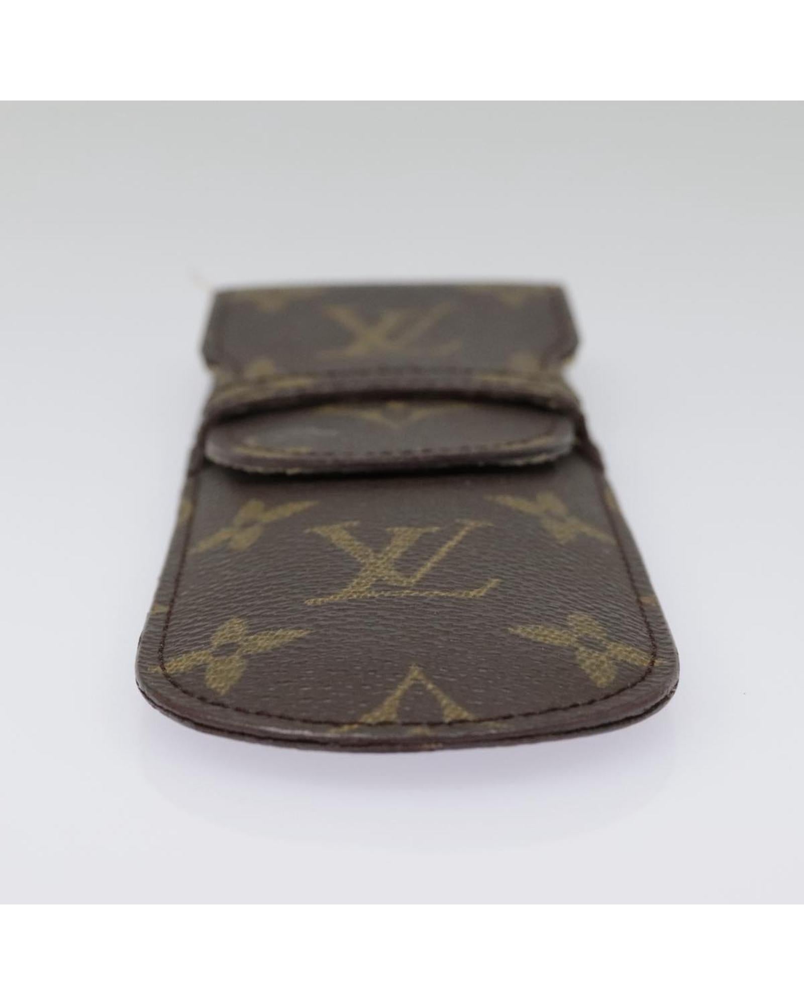 Monogram Canvas Pen Case