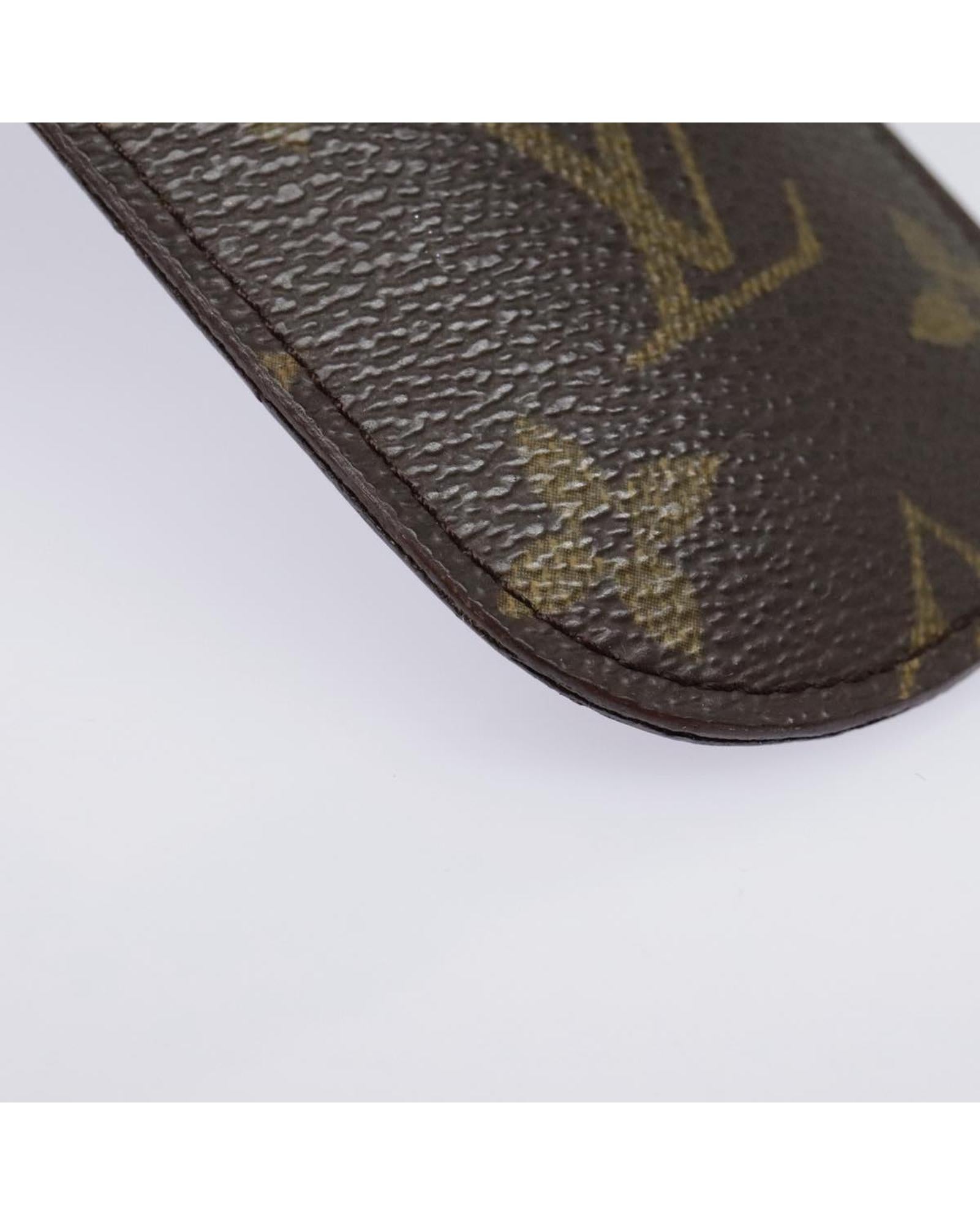 Monogram Canvas Pen Case