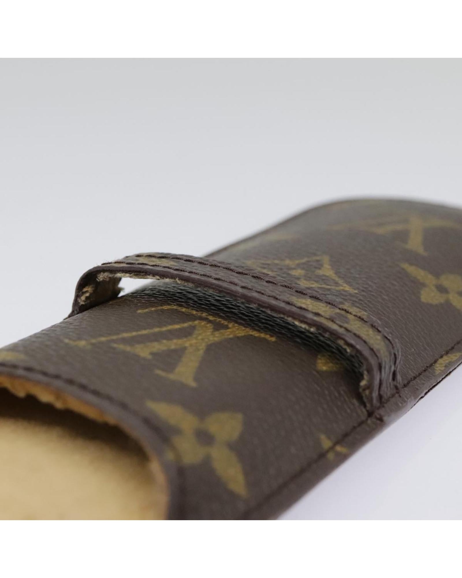 Monogram Canvas Pen Case