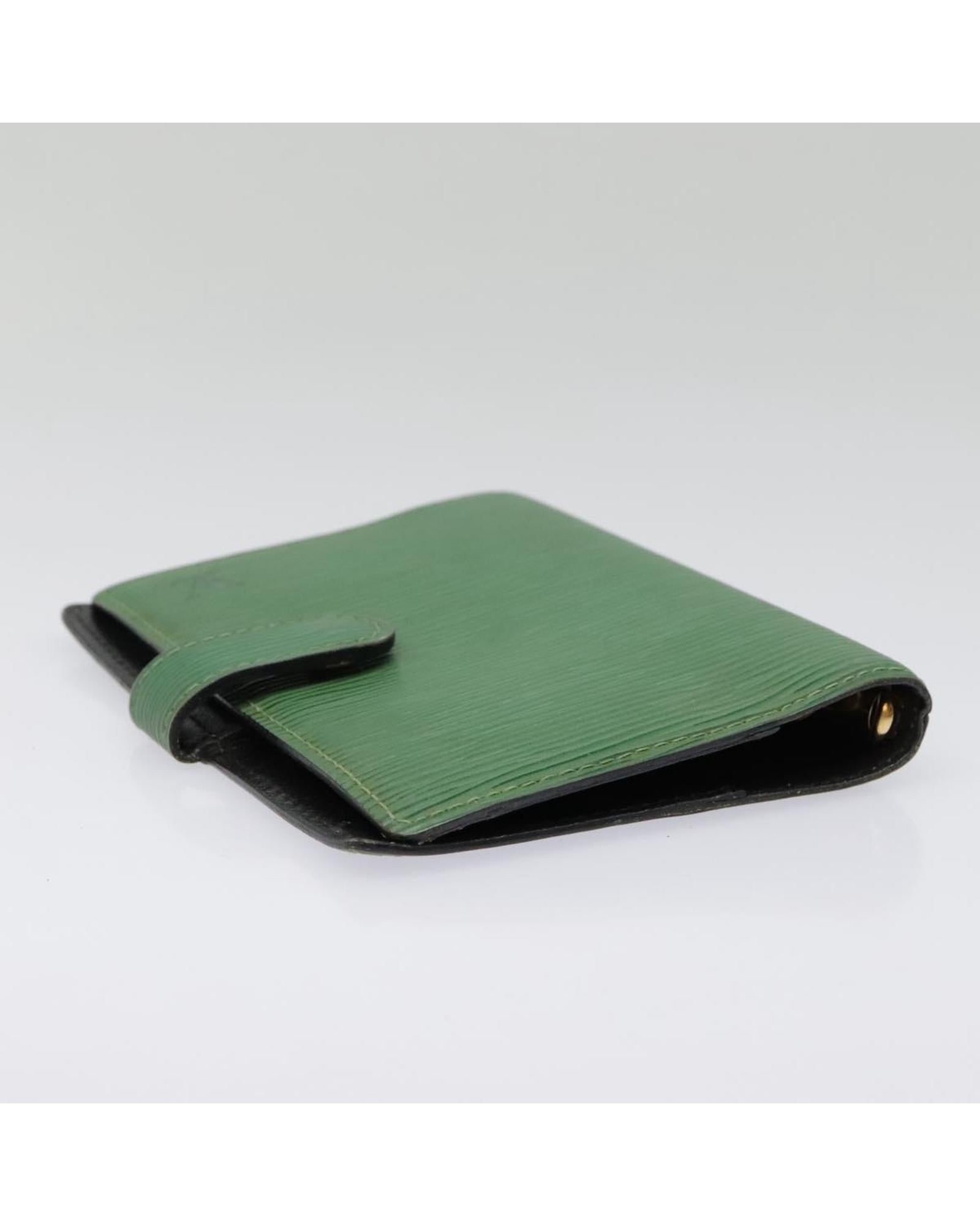 Epi Leather Day Planner Cover with Storage Odor