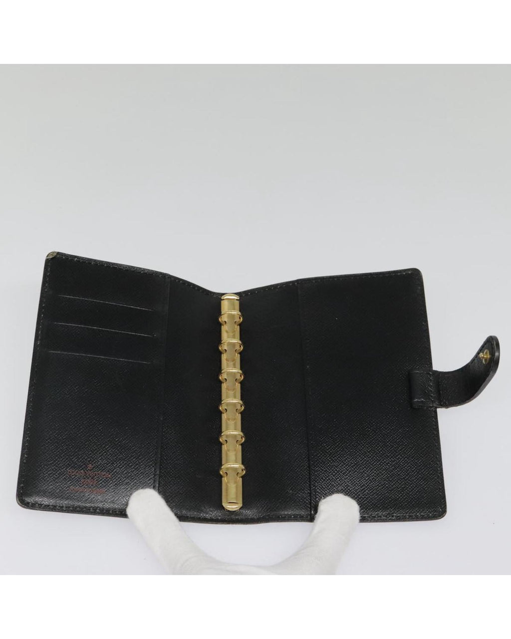 Epi Leather Day Planner Cover with Storage Odor