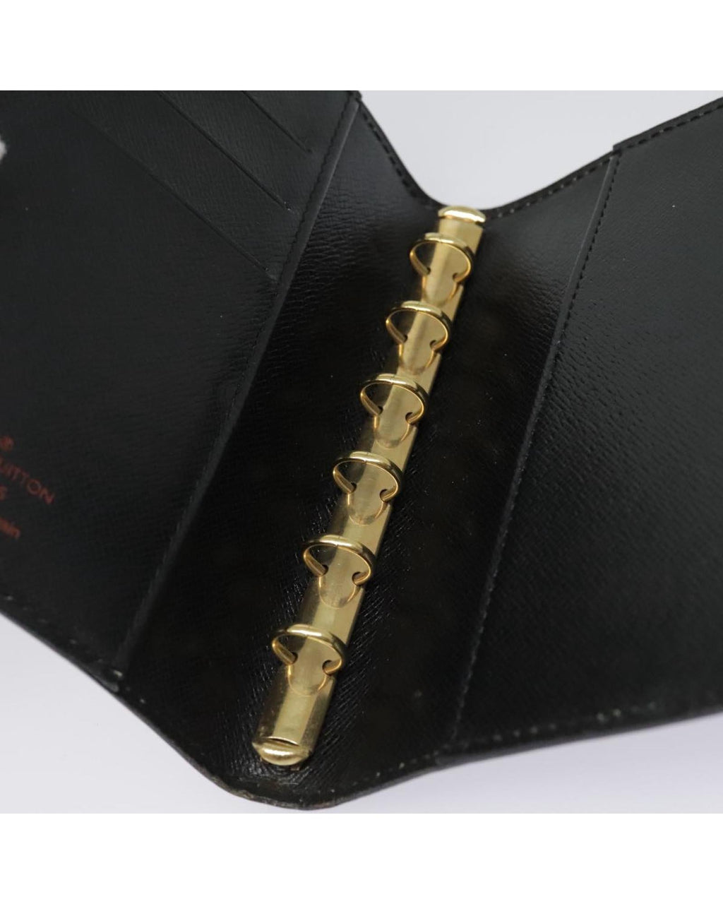Epi Leather Day Planner Cover with Storage Odor