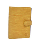 Epi Leather Day Planner Cover with Button Clasp
