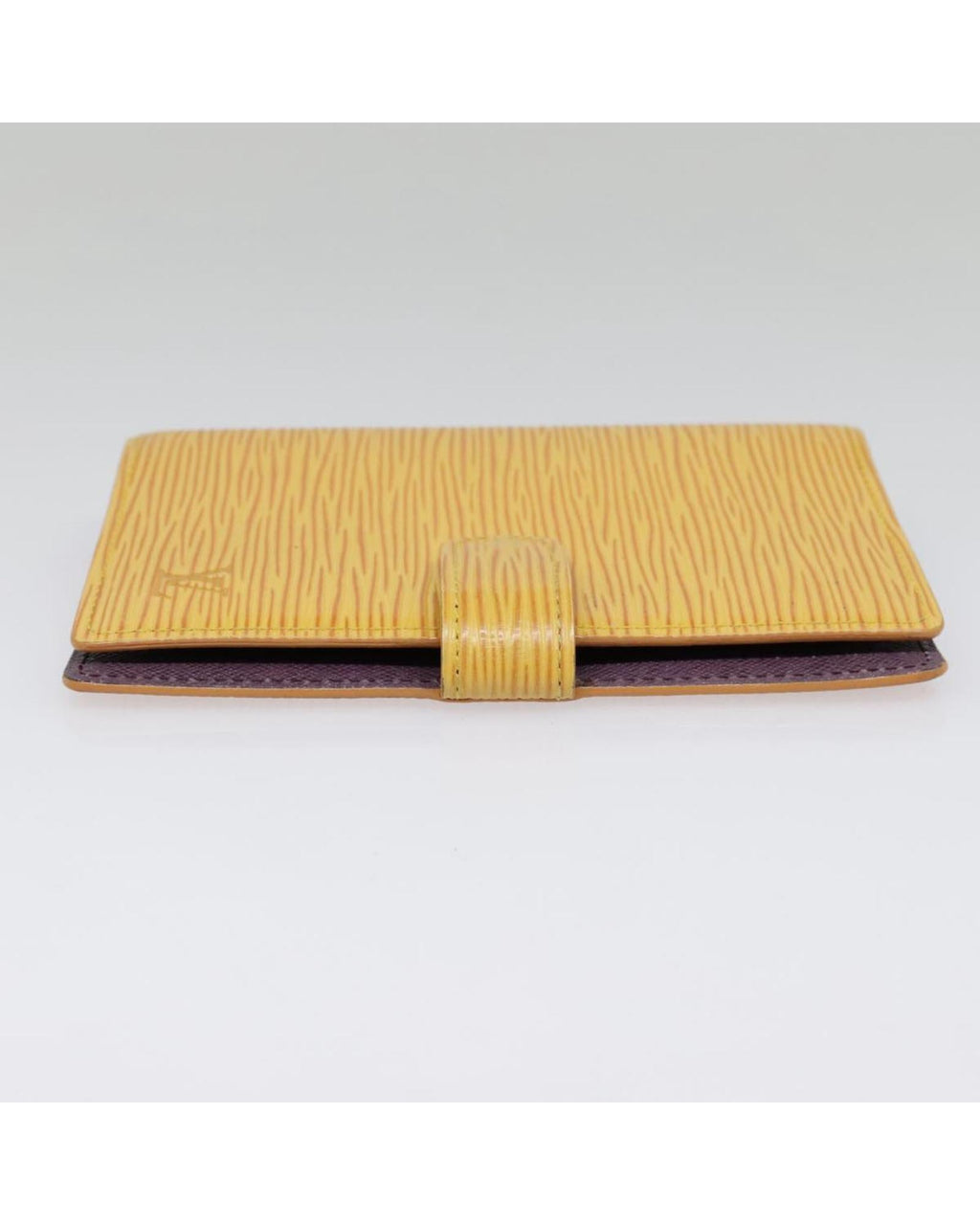 Epi Leather Day Planner Cover with Button Clasp
