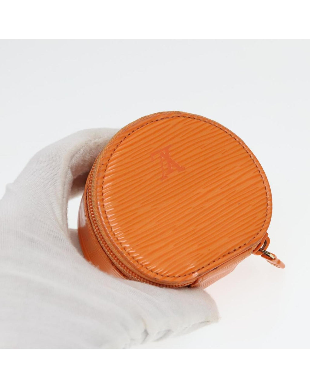 Epi Leather Jewelry Box with Secure Clasp