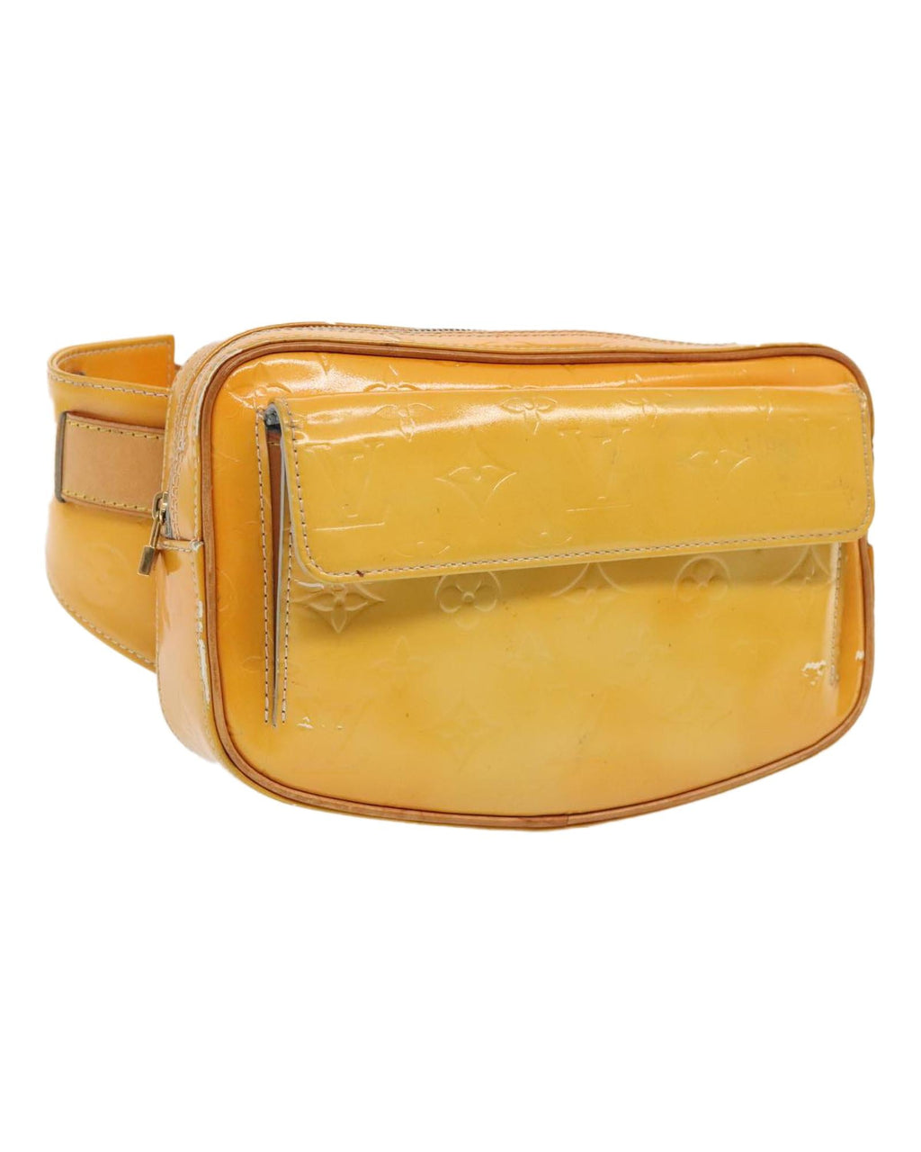 Monogram Vernis Patent Leather Waist Bag with Adjustable Strap