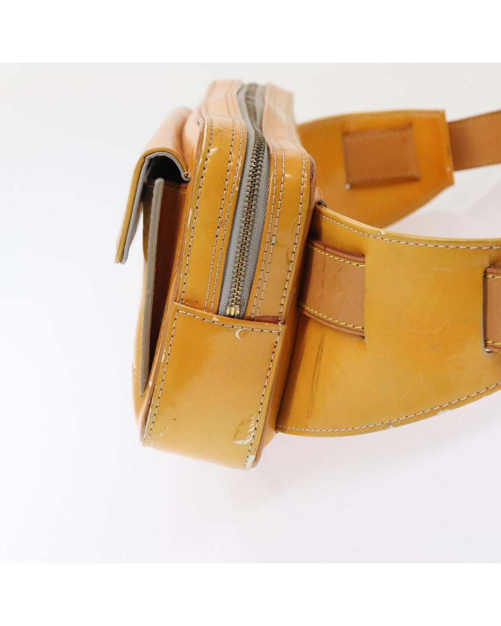 Monogram Vernis Patent Leather Waist Bag with Adjustable Strap