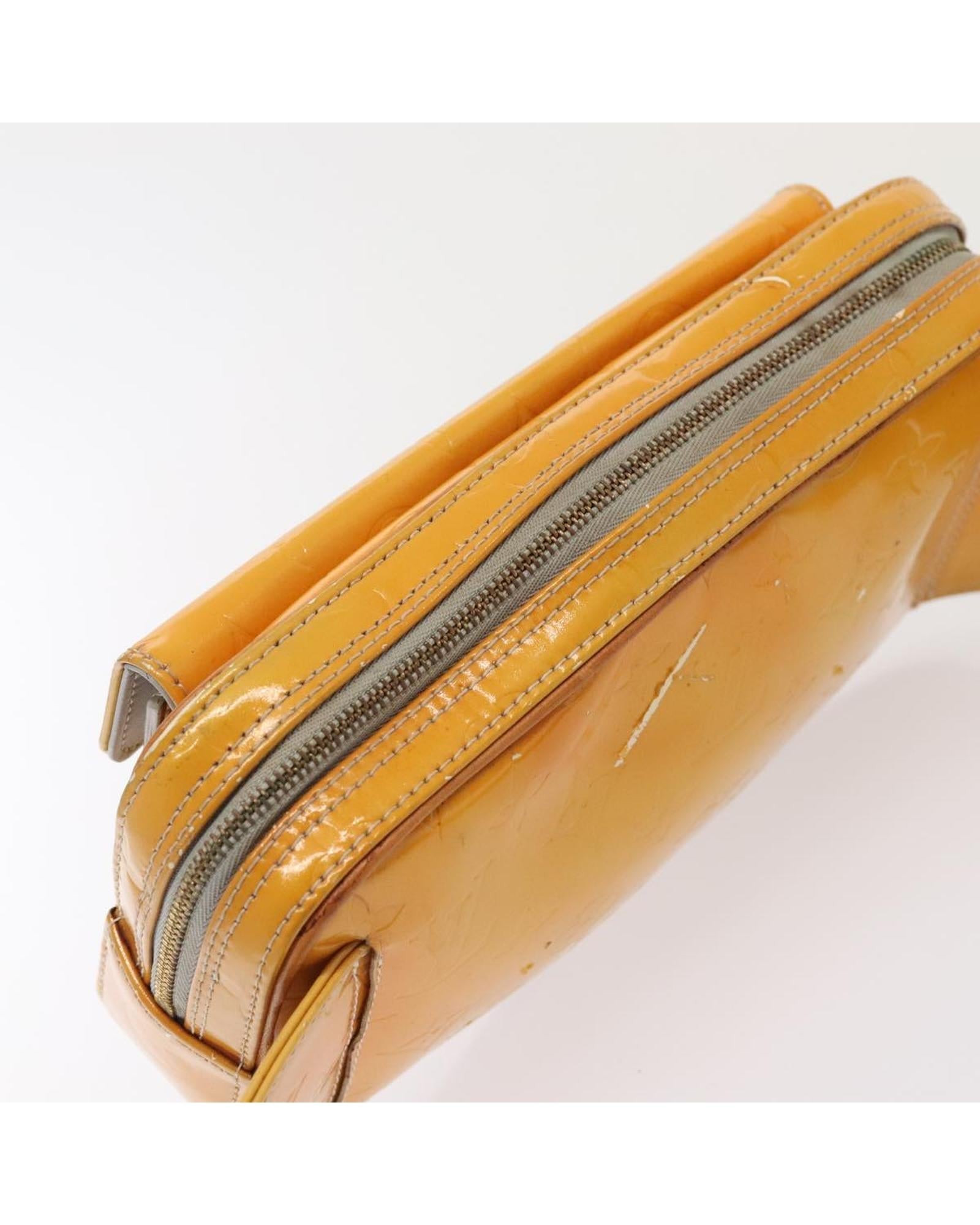 Monogram Vernis Patent Leather Waist Bag with Adjustable Strap