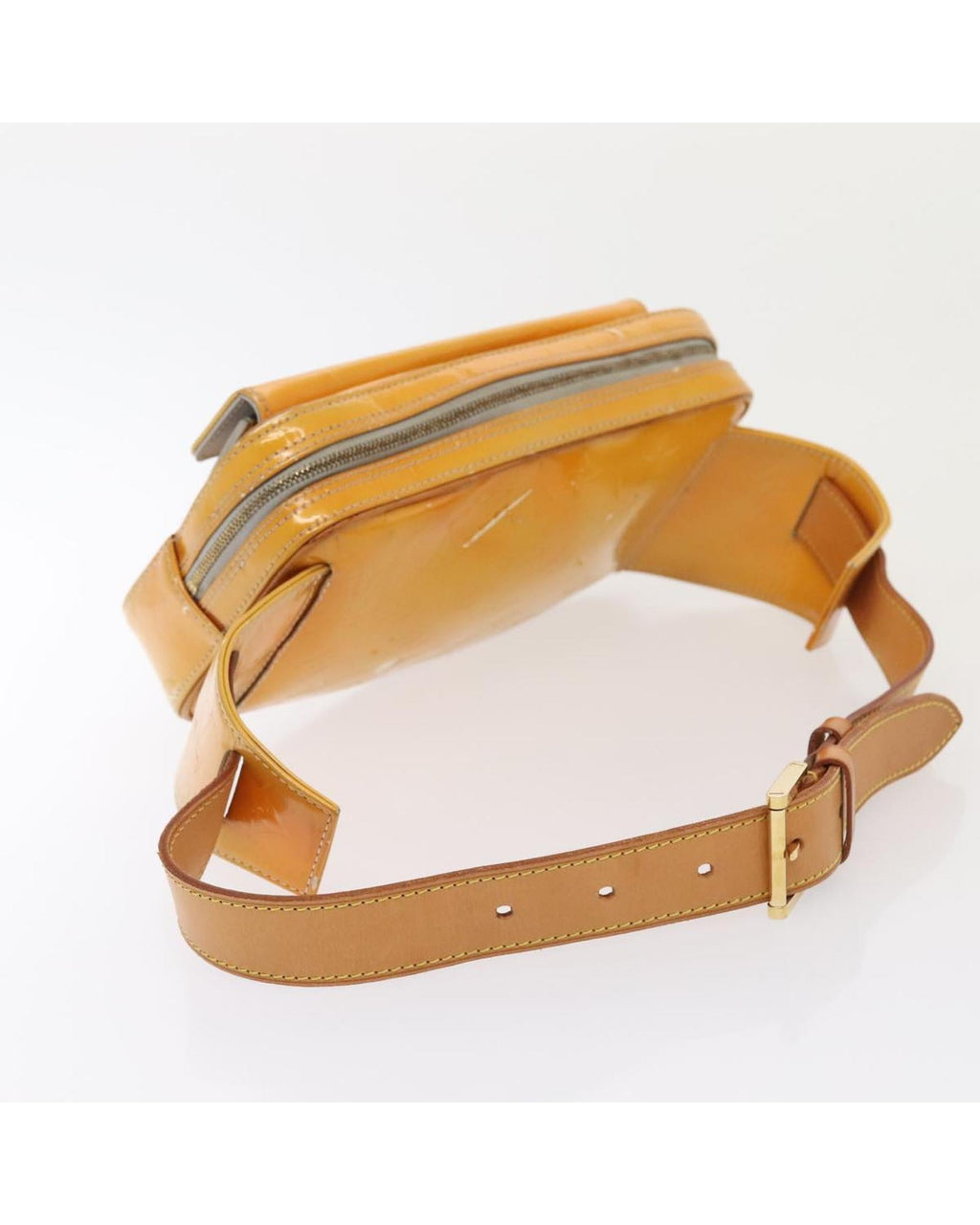 Monogram Vernis Patent Leather Waist Bag with Adjustable Strap