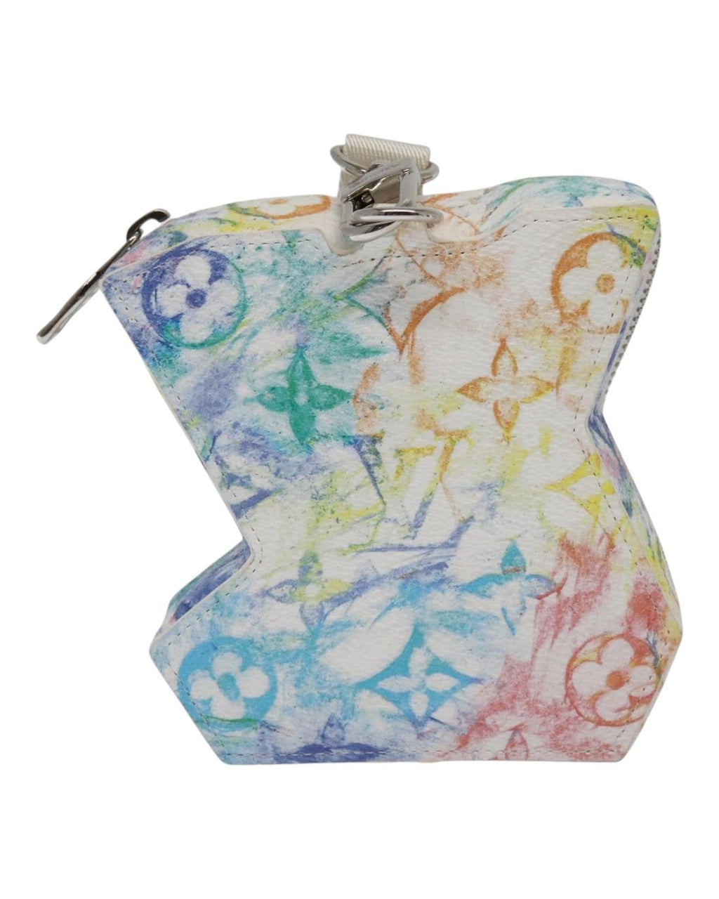 Monogram Pastel Colors LV Block Multicolor Auth Bag