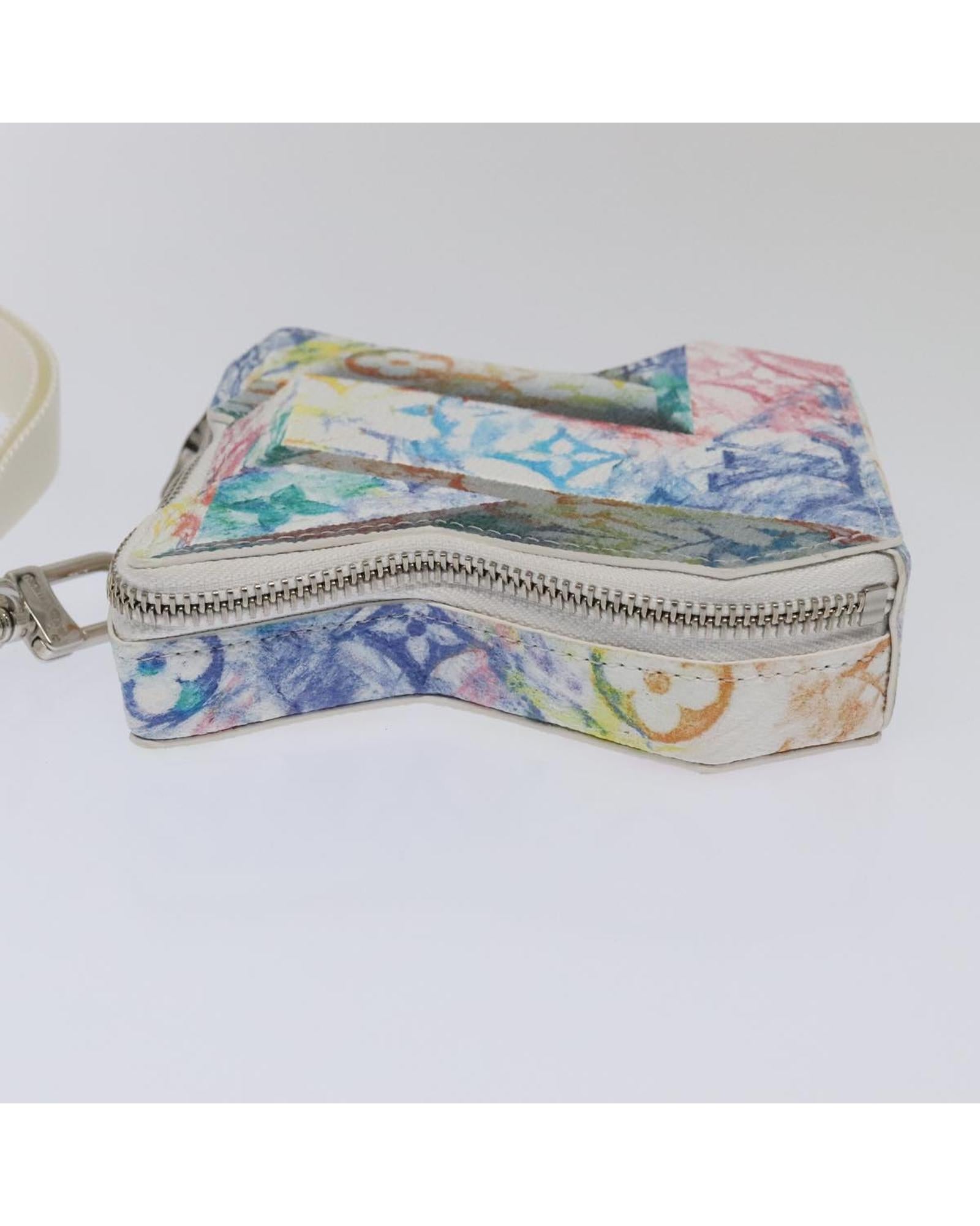 Monogram Pastel Colors LV Block Multicolor Auth Bag