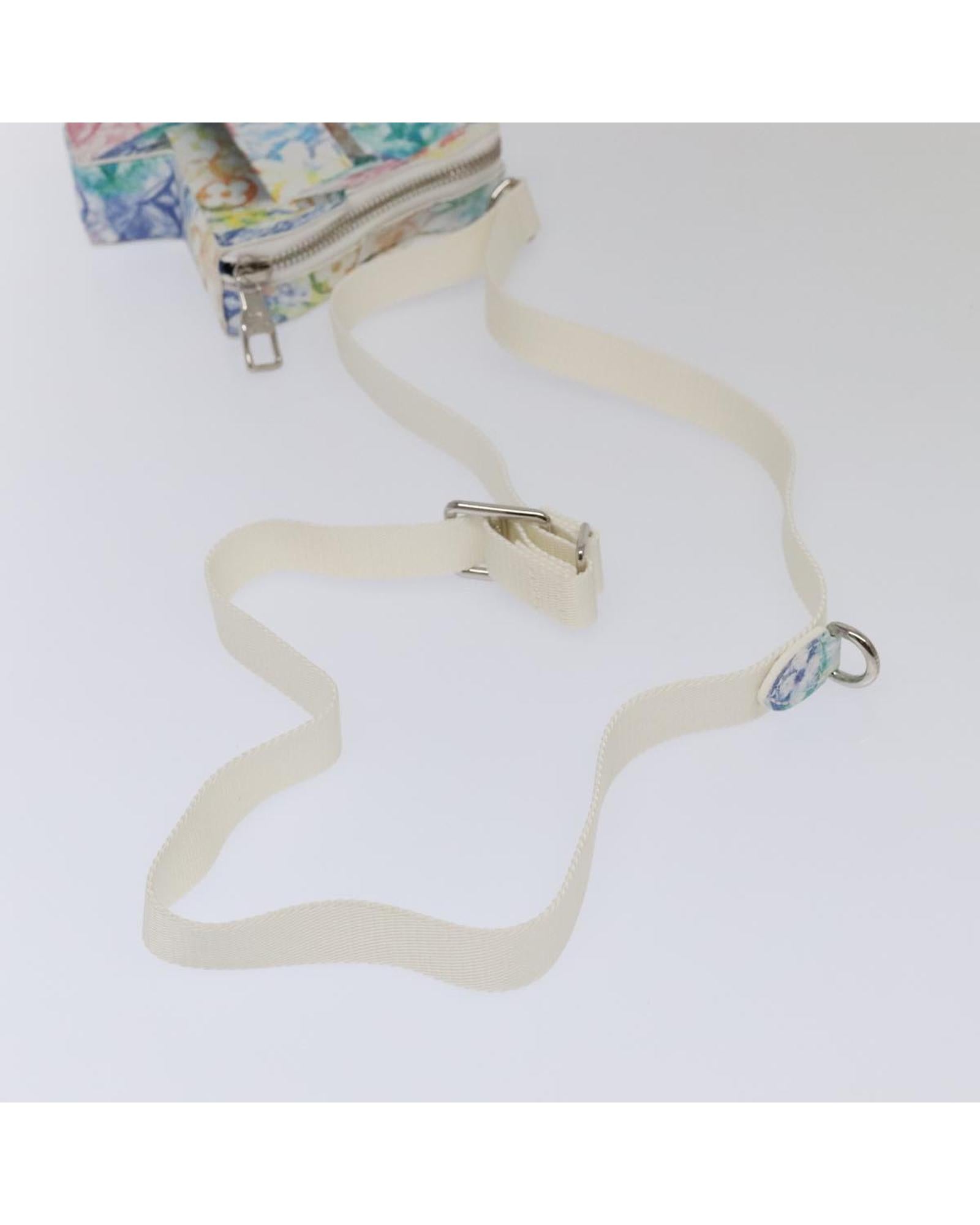 Monogram Pastel Colors LV Block Multicolor Auth Bag