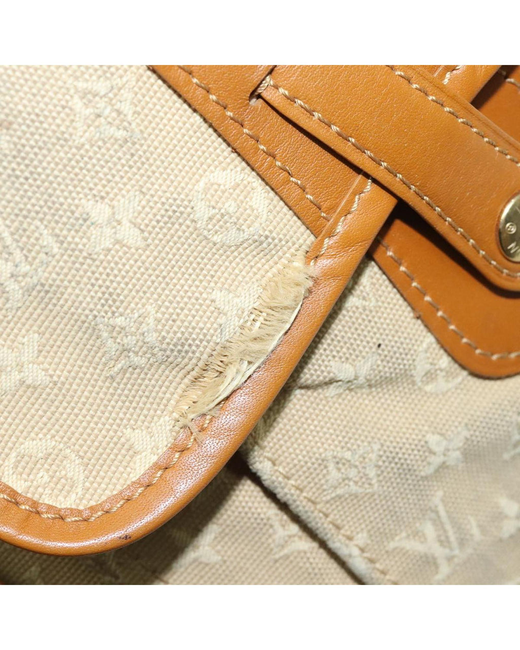 Monogram Mini Buzas Marie Kate Bag with  Detailing