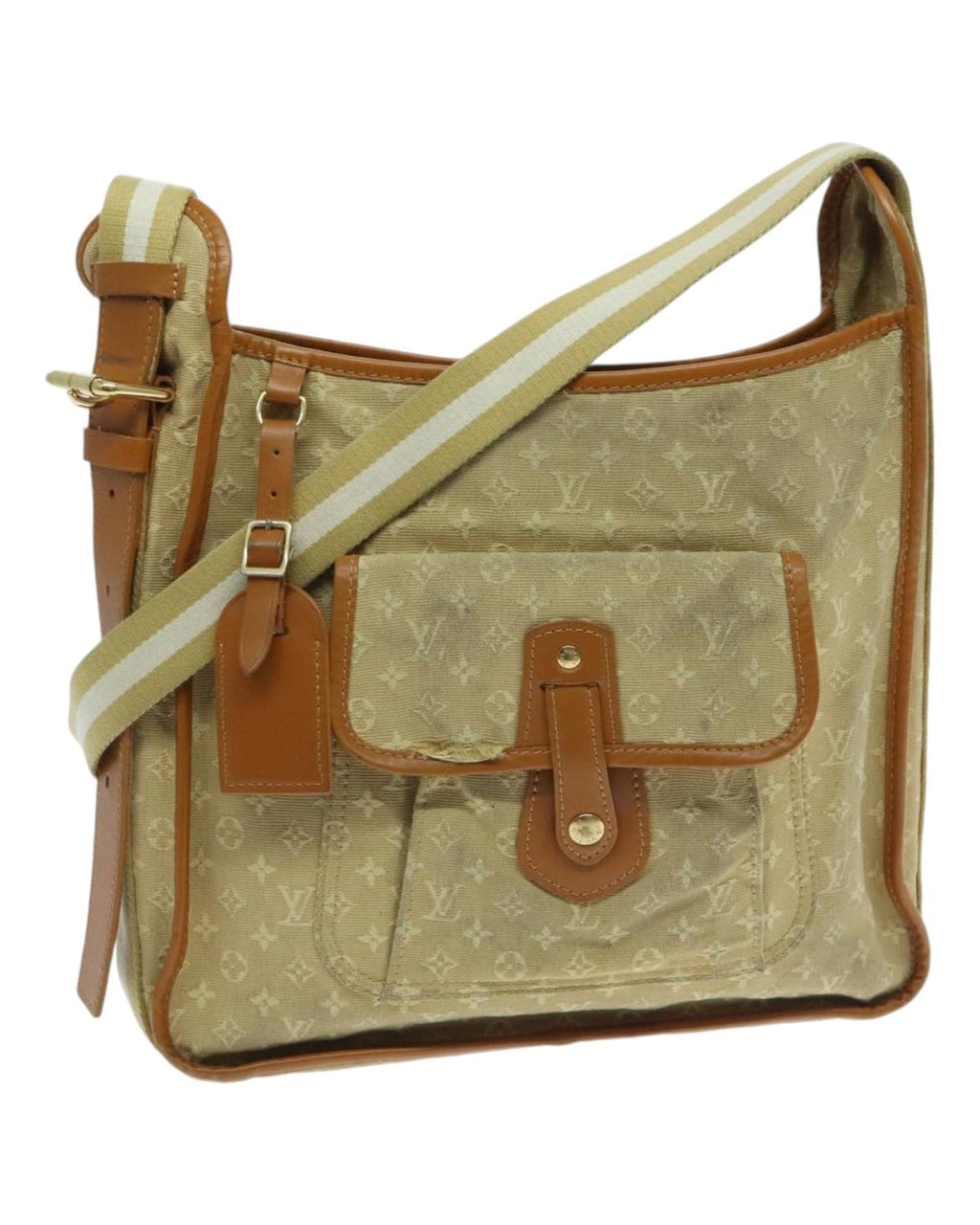 Monogram Mini Buzas Marie Kate Bag with  Detailing