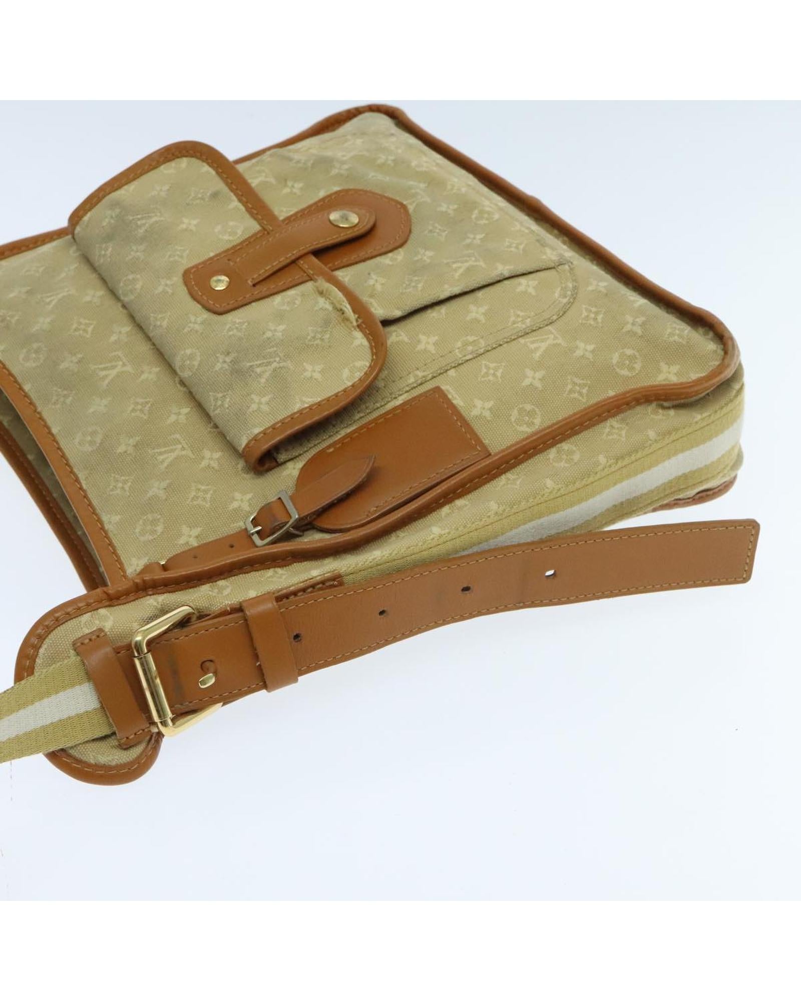 Monogram Mini Buzas Marie Kate Bag with  Detailing
