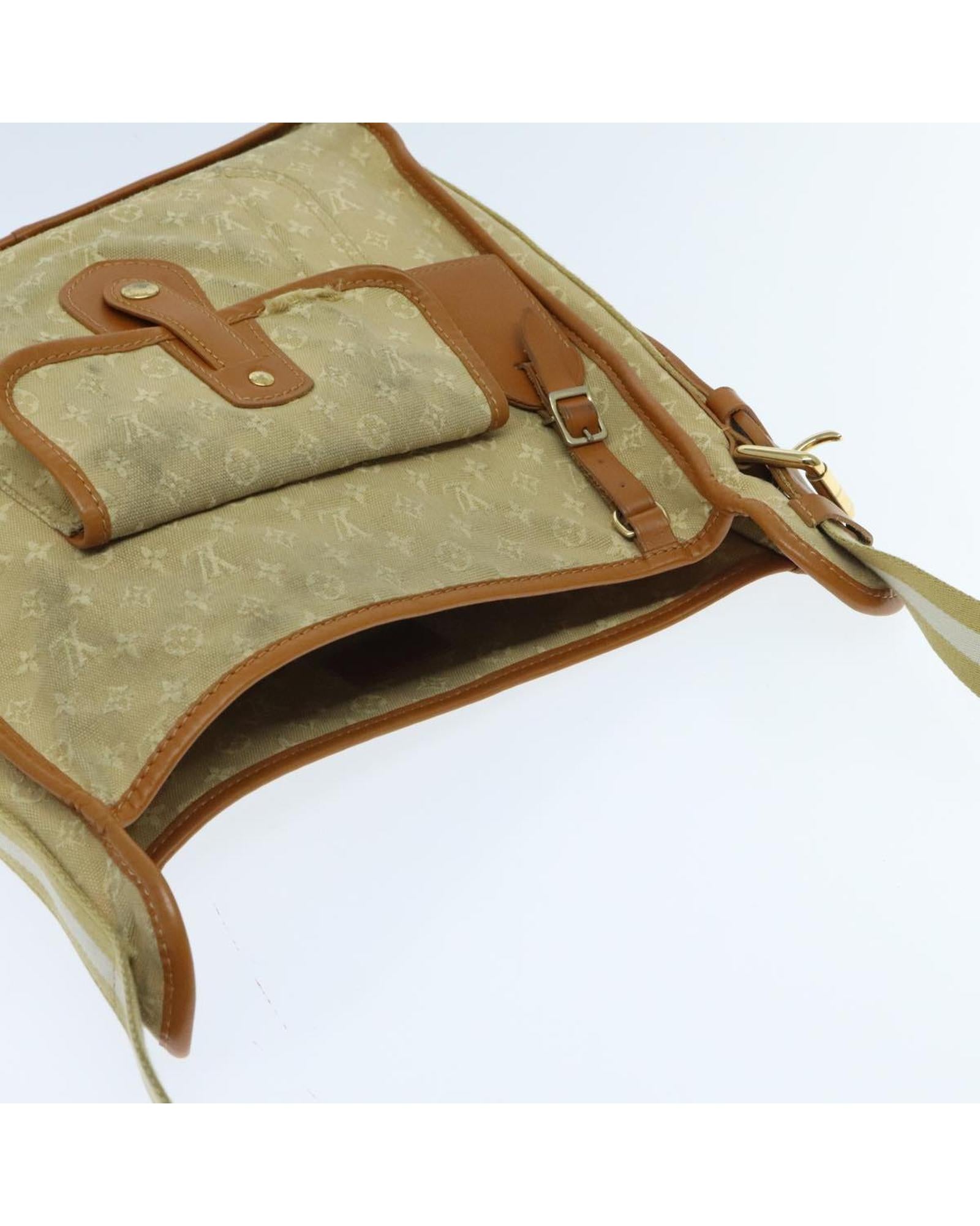 Monogram Mini Buzas Marie Kate Bag with  Detailing