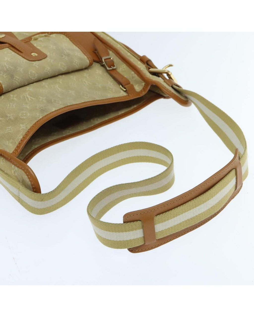 Monogram Mini Buzas Marie Kate Bag with  Detailing