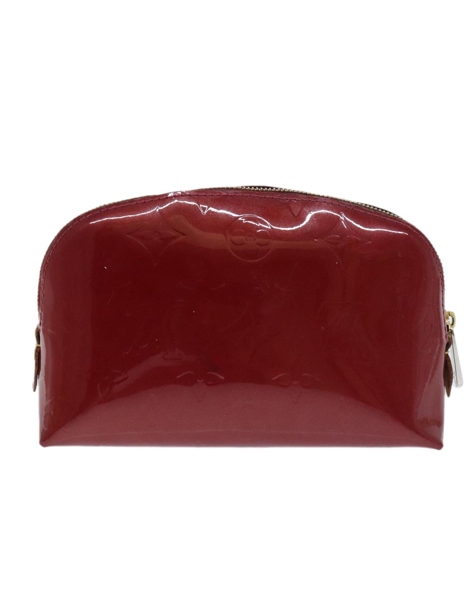 Monogram Vernis Patent Leather Cosmetic Pouch