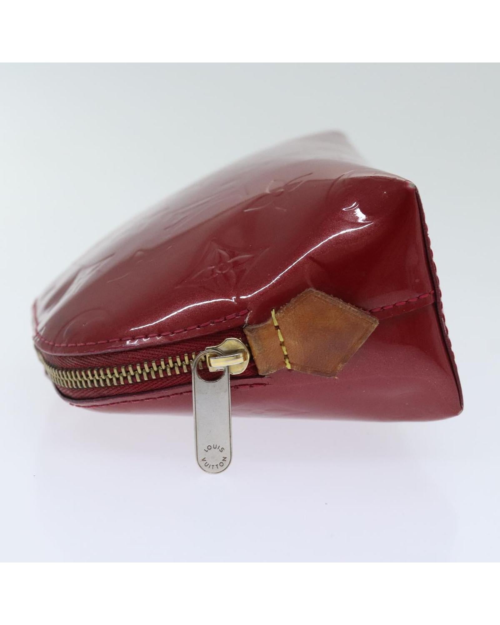 Monogram Vernis Patent Leather Cosmetic Pouch