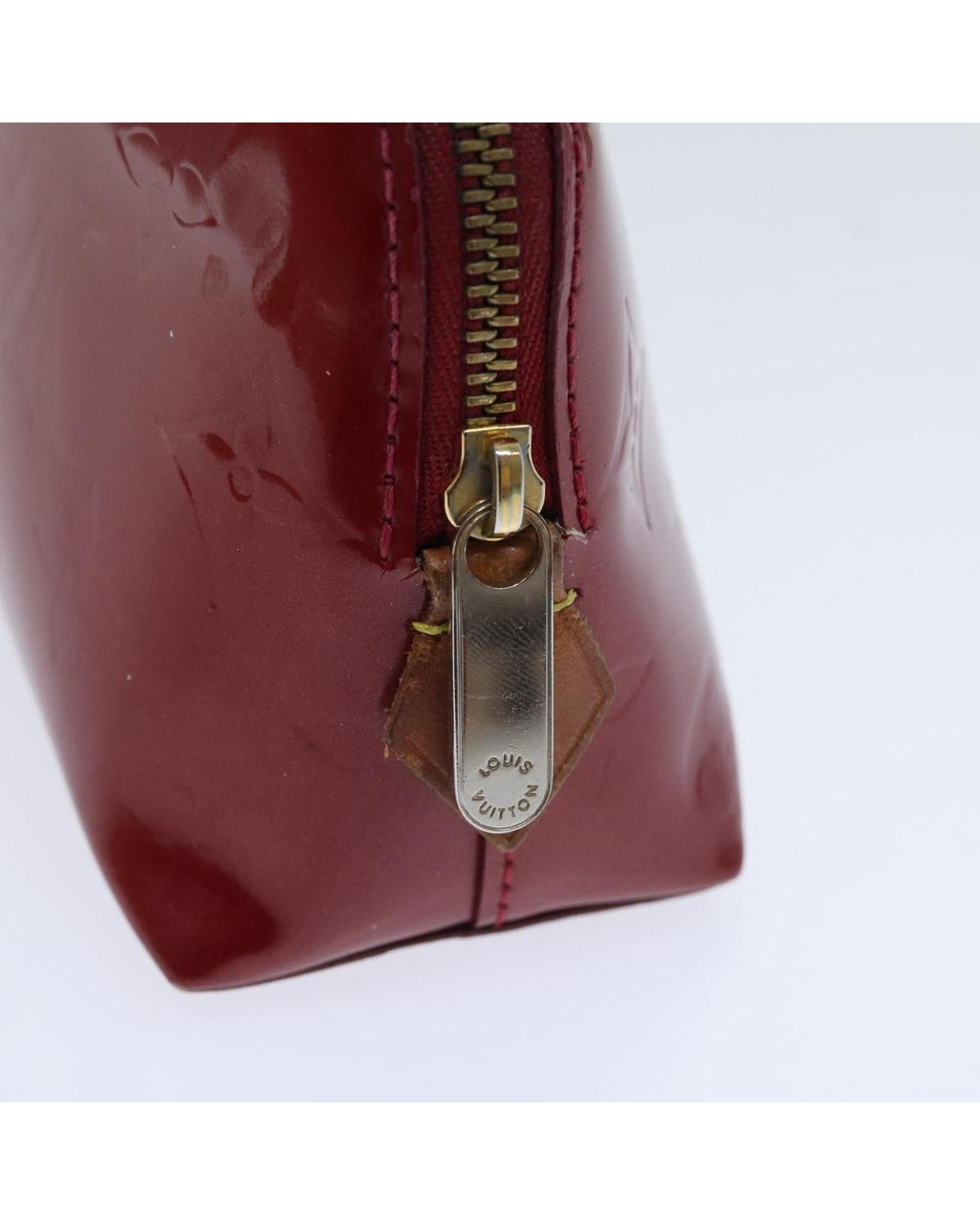 Monogram Vernis Patent Leather Cosmetic Pouch