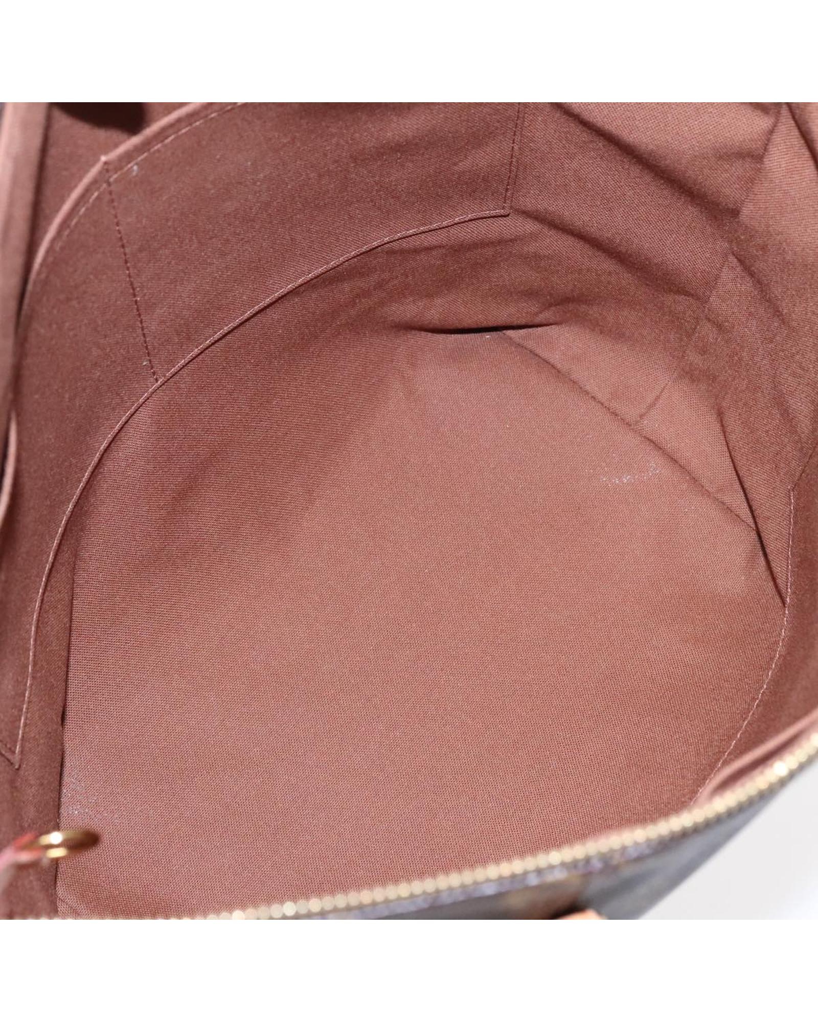 Monogram Canvas Tote Bag with Top Handles