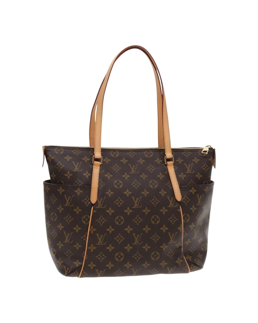 Monogram Canvas Tote Bag with Top Handles