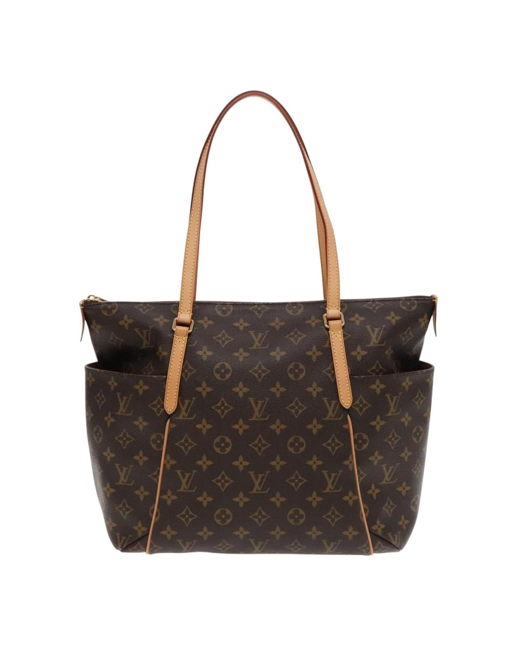 Monogram Canvas Tote Bag with Top Handles