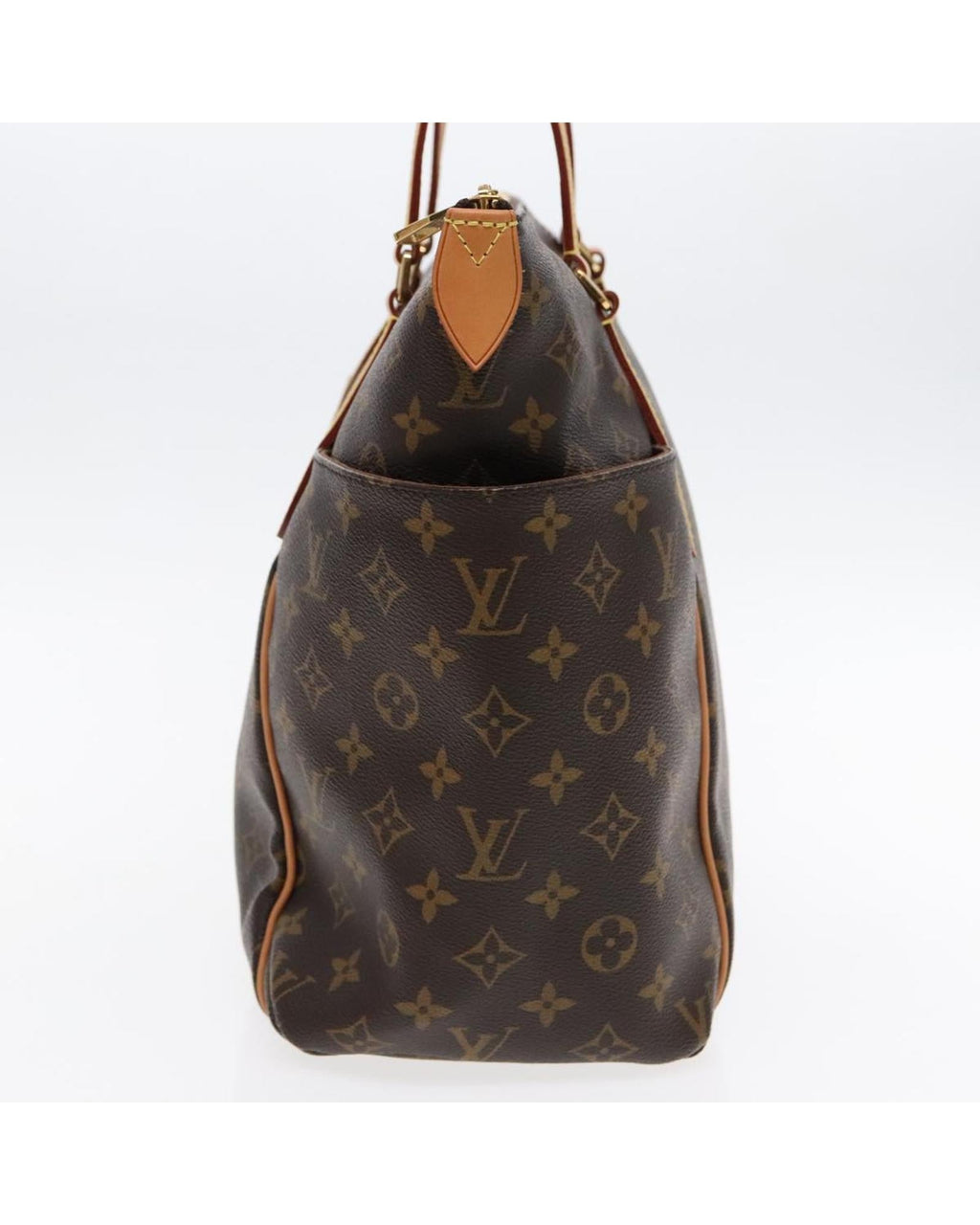 Monogram Canvas Tote Bag with Top Handles