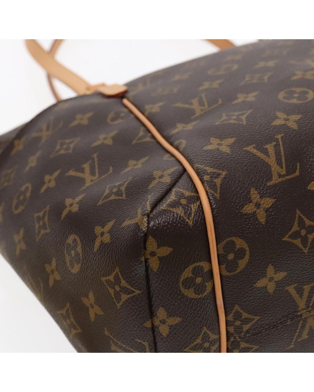Monogram Canvas Tote Bag with Top Handles