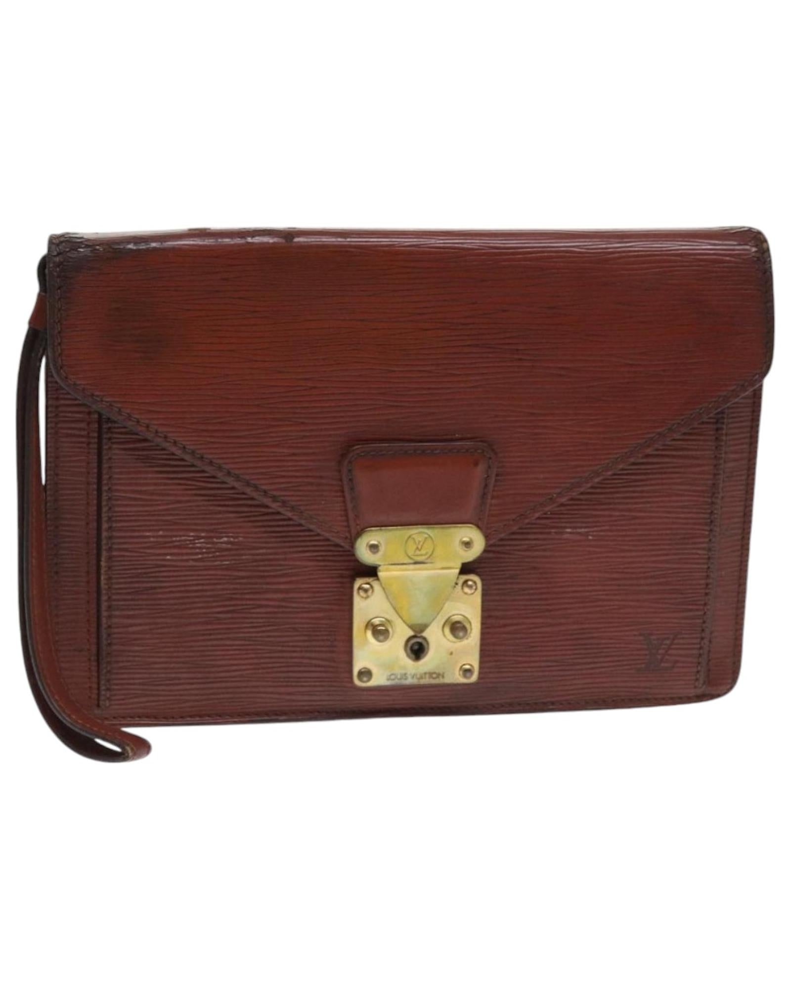 Epi Leather Dragonne Handbag