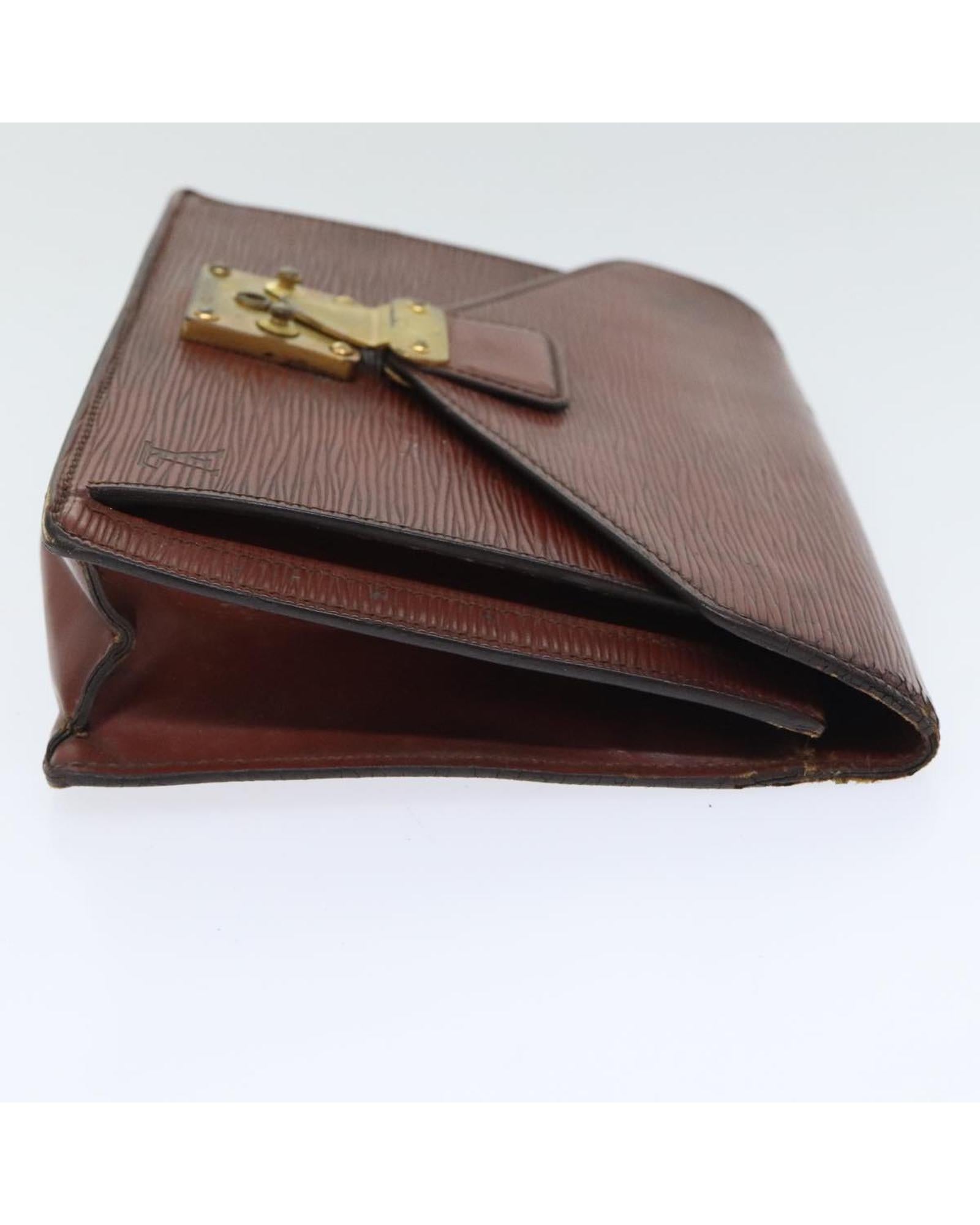 Epi Leather Dragonne Handbag