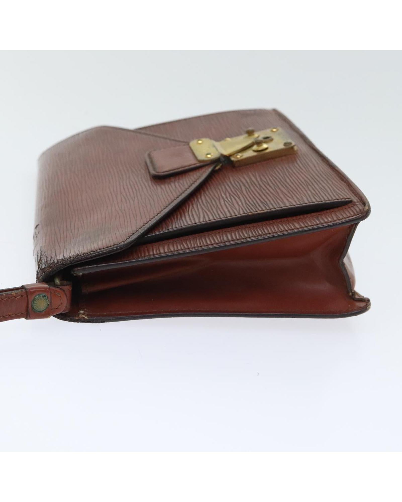 Epi Leather Dragonne Handbag