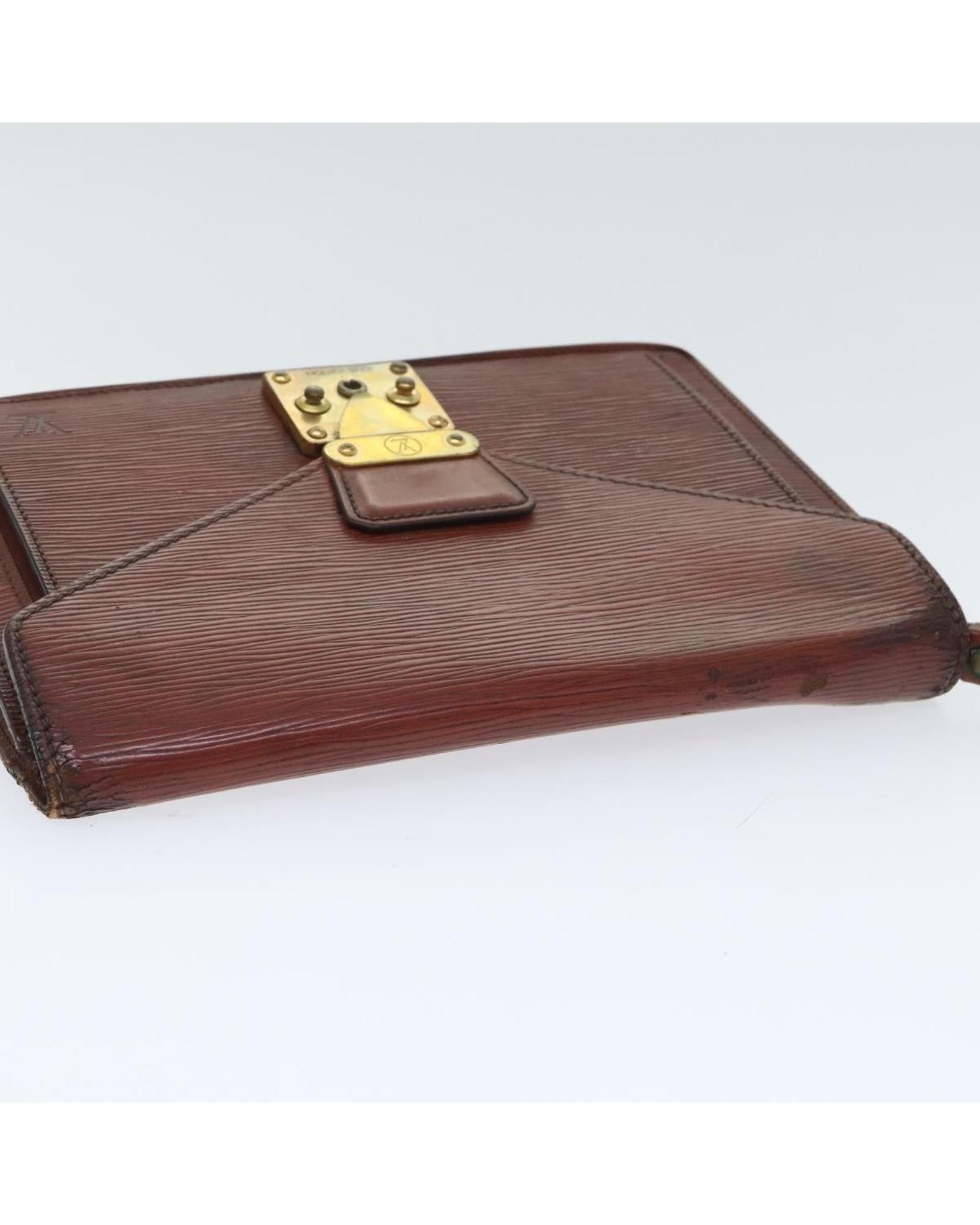 Epi Leather Dragonne Handbag