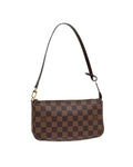 Damier Ebene Canvas Pochette Accessoires Pouch with Dust Bag